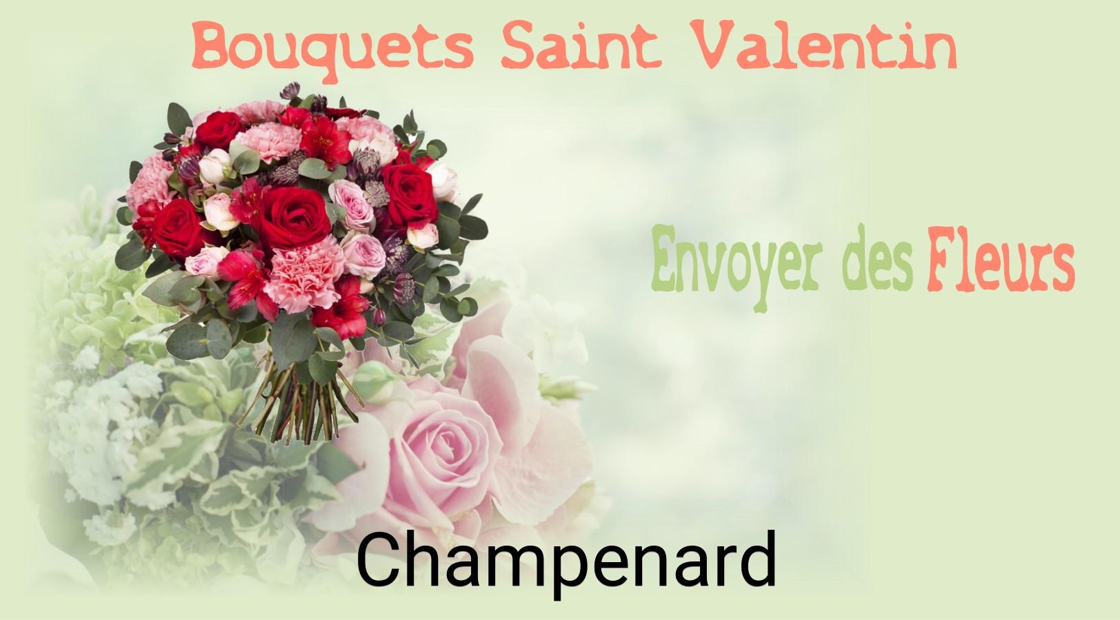 Roses de Saint-Valentin livrées à Champenard